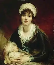 Anne Jessop, Lady Beechey, by William Beechey, c. 1800