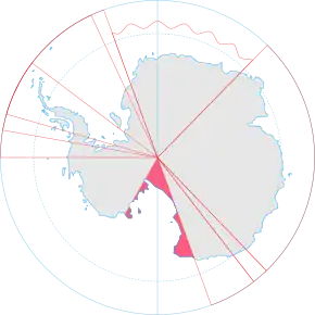 Location of the Ross Dependency