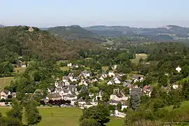 Antignac village