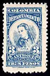 $3 Antioquia stamp (1903–04)