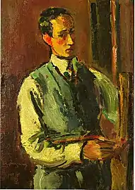 Self-portrait by Anton Faistauer