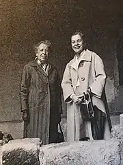 Portrait of Hannah Arendt with Mary McCarthy