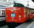 A 485 series EMU on an Ariake service in 1991