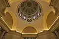 Interior view of the Arkansas State Capitol Dome looking up from the Rotunda.