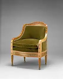 Armchair by Louis Comfort Tiffany, (1891–93) (Metropolitan Museum of Art)