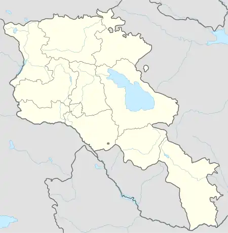 Hobardzi is located in Armenia