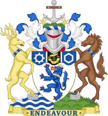 Coat of arms of Former county of Cleveland (1974-1996)