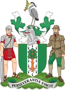 The arms of Kesteven County Council