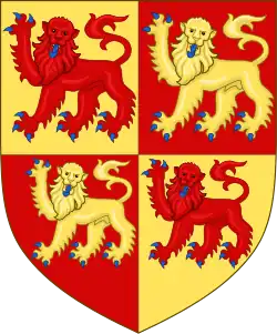 Arms of Gwynedd (Principality of Wales), 1240-1282