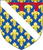 Coat of arms of Philippe of Anjou, prince of Tarente, before 1313 of Taranto