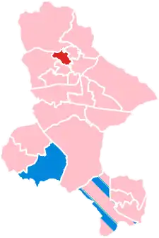 2023 results map