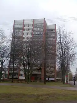 12 floor highrise in Dzirciems on Dzirciema street