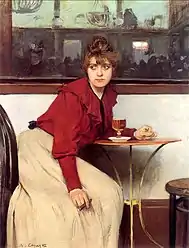 Madeleine, by Ramon Casas.