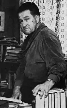 Derleth facing left in 1962