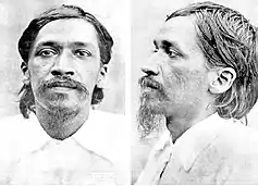 Aurobindo on the day of his arrest on May 1, 1908