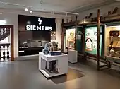 Exhibition area about Erlangen's post-war history