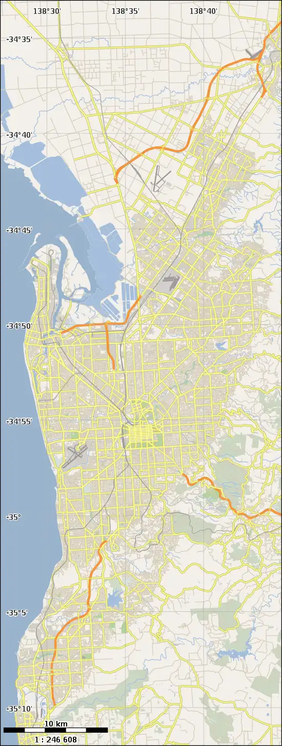 North Adelaide Golf Course is located in Greater Adelaide