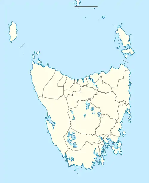 South Mount Cameron is located in Tasmania