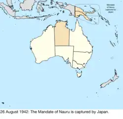 Map of Australia; for details, refer to adjacent text