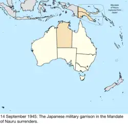 Map of Australia; for details, refer to adjacent text