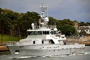 New South Wales Police Force vessel OPV Nemesis.