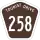 Tourist Drive 258 marker