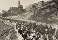 Austro-Hungarian troops leaving Jerusalem, 1916