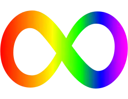 Autism rainbow infinity