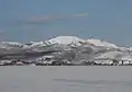 Avalanche Peak across Yellowstone Lake