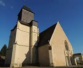 The church of Saint-Pierre, in Avezé