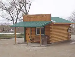 Axtell post office, April 2010