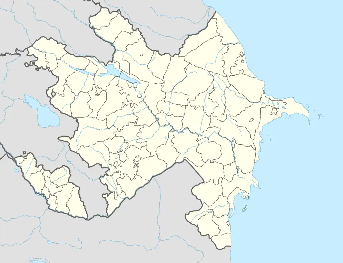 Qaralar is located in Azerbaijan