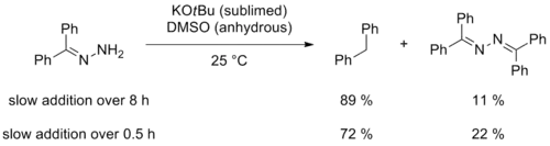 Scheme 15. Azine formation