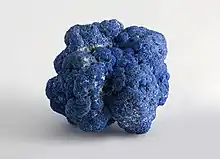 Image 31Azurite, by JJ Harrison (from Wikipedia:Featured pictures/Sciences/Geology)