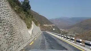 B.P. Highway at Bardibas- Sindhulibazar section