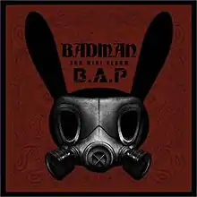 Front cover art of the Badman EP