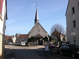 The church in Bellefond