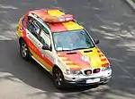 Madrid, city council EMS - SAMUR. Rapid Response Unit