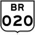 BR-020 shield}}