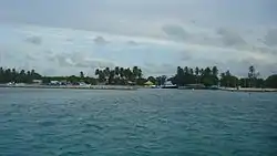 Goidhoo Harbor, When entering Goidhoo