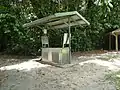 One of the public barbeques at Babinda Boulders Scenic Reserve