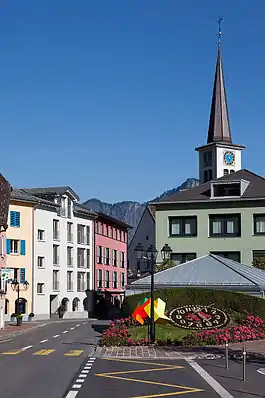 Bad Ragaz – main square