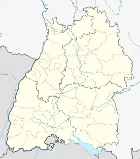 Blumberg  is located in Baden-Württemberg