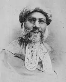 An image of Badruddin Tyabji.