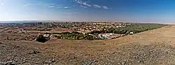 View of Bahariya Oasis from Black Mountain