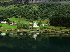 Village and church