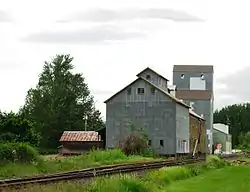 Grain elevator in Ballston