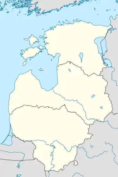 Kaunas is located in Baltic states