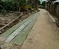 Bamboo drying