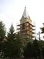 The Ascension of Blessed Virgin Mary Catholic Church under reconstruction